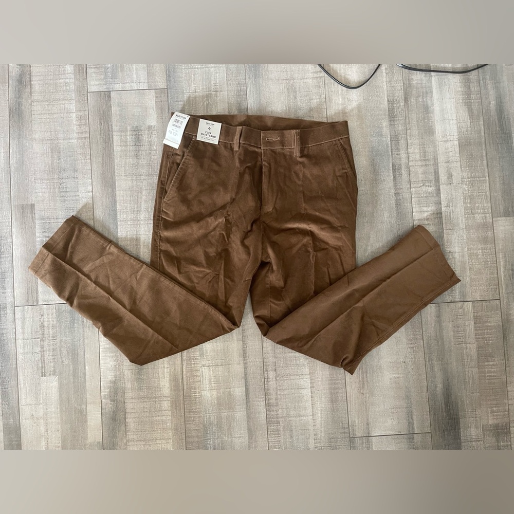 Kenneth Cole Men's Tan Chinos